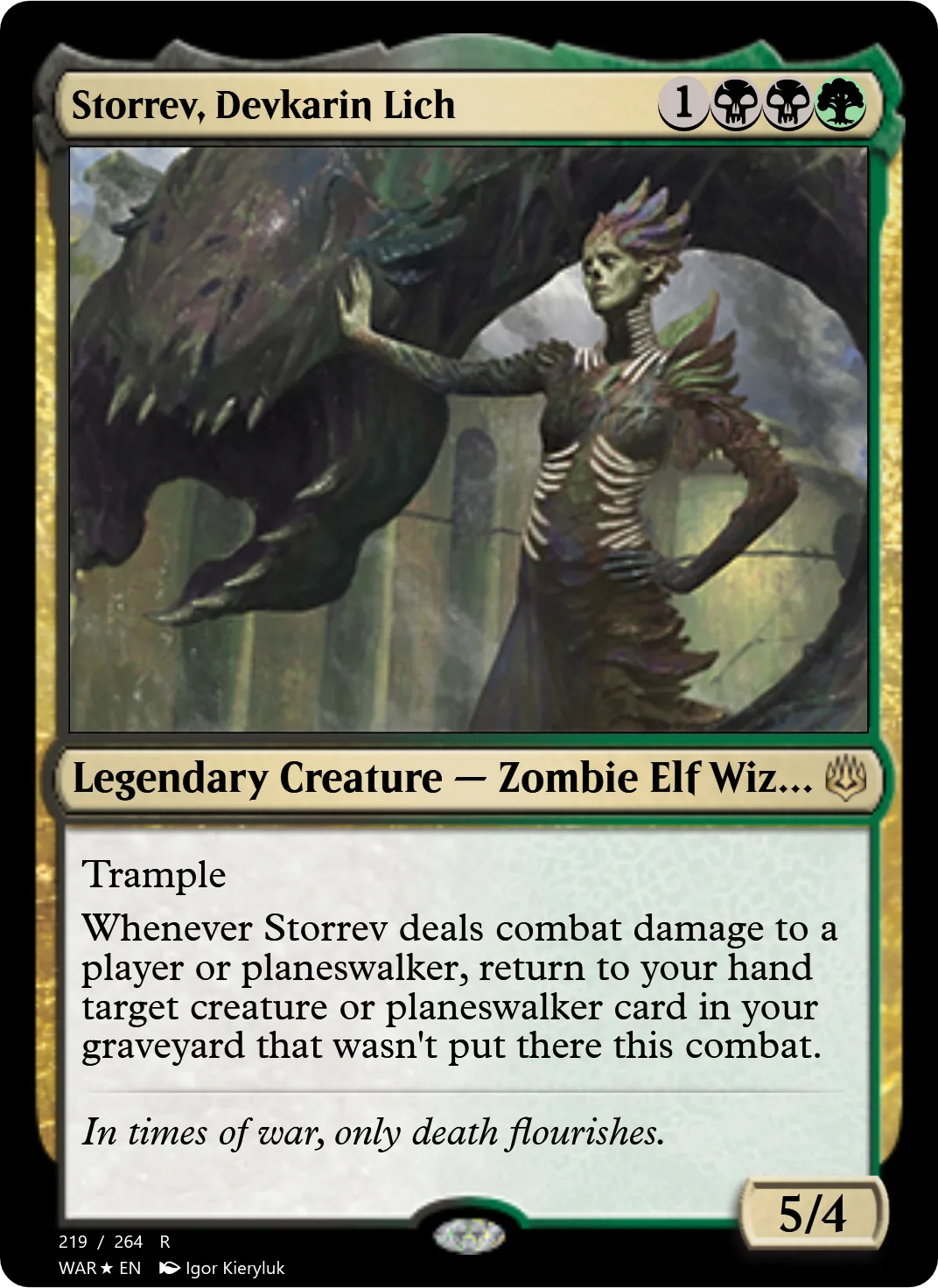 Storrev, Devkarin Lich