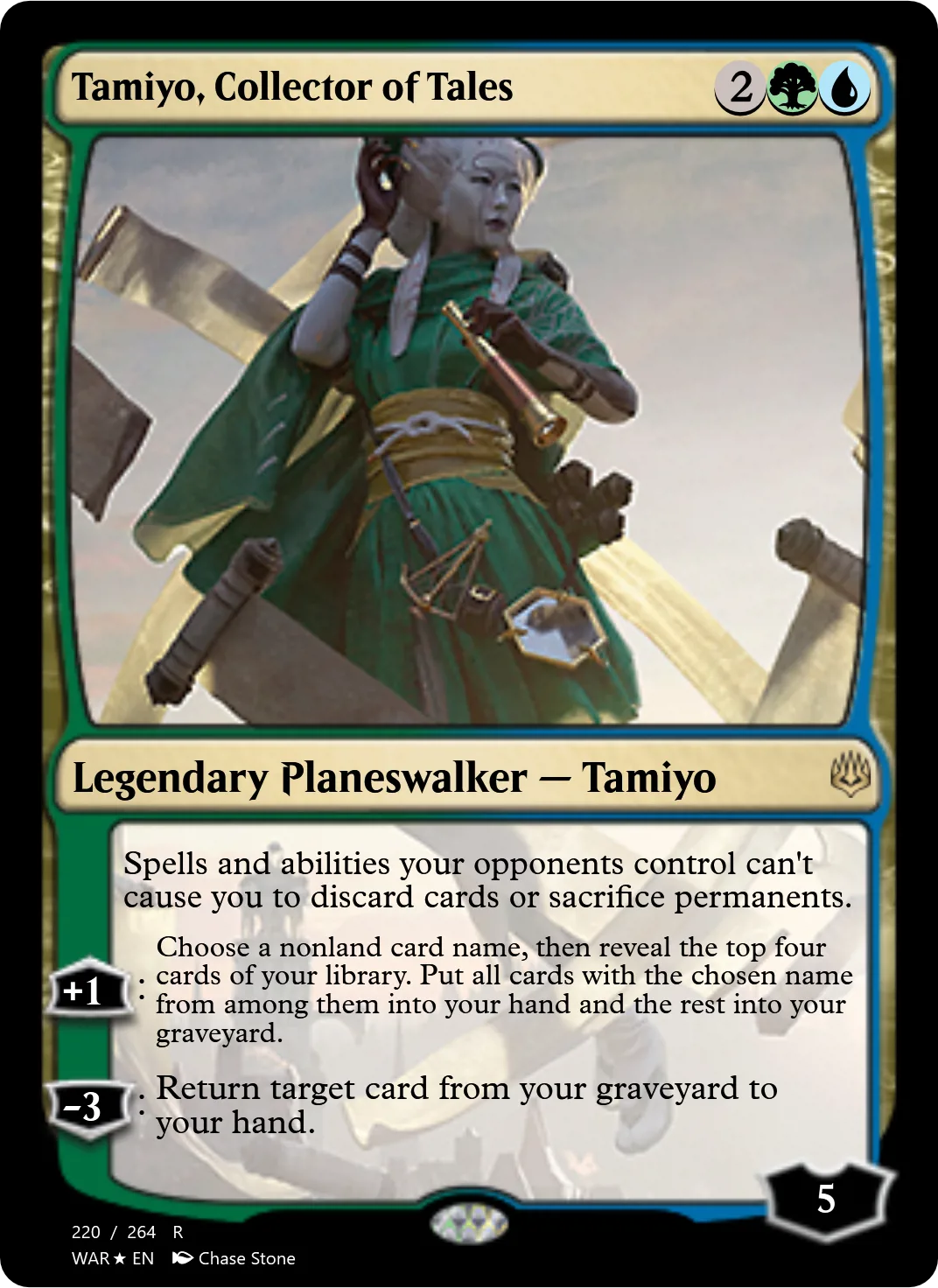 Tamiyo, Collector of Tales