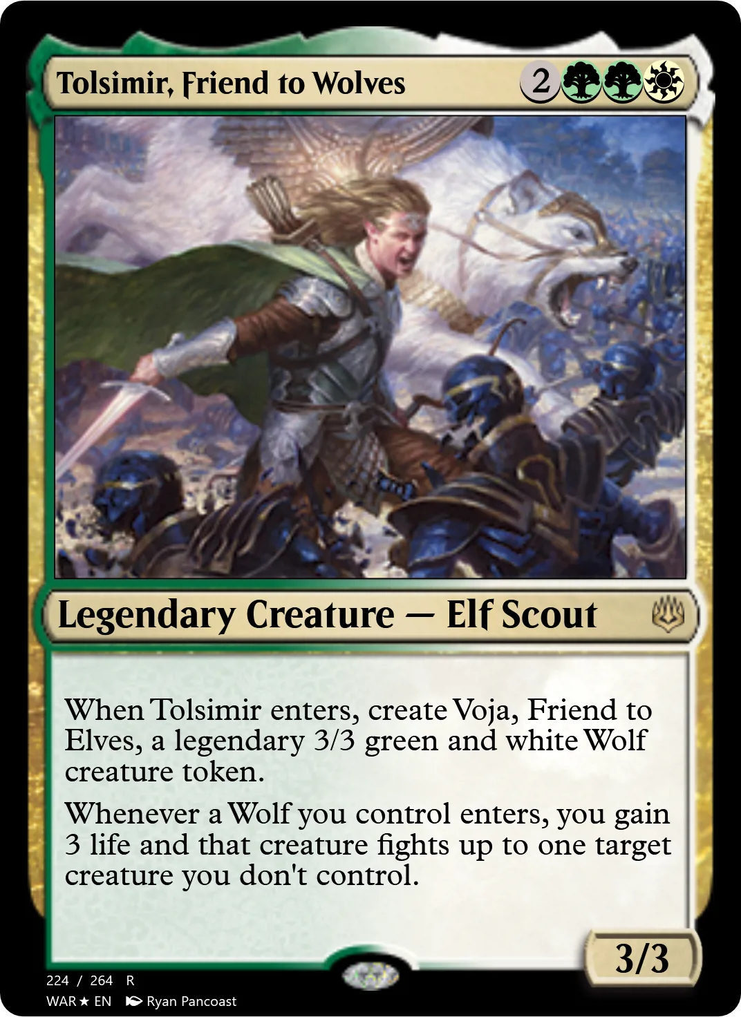 Tolsimir, Friend to Wolves