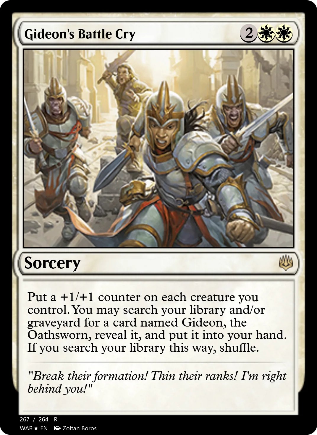 Gideon's Battle Cry
