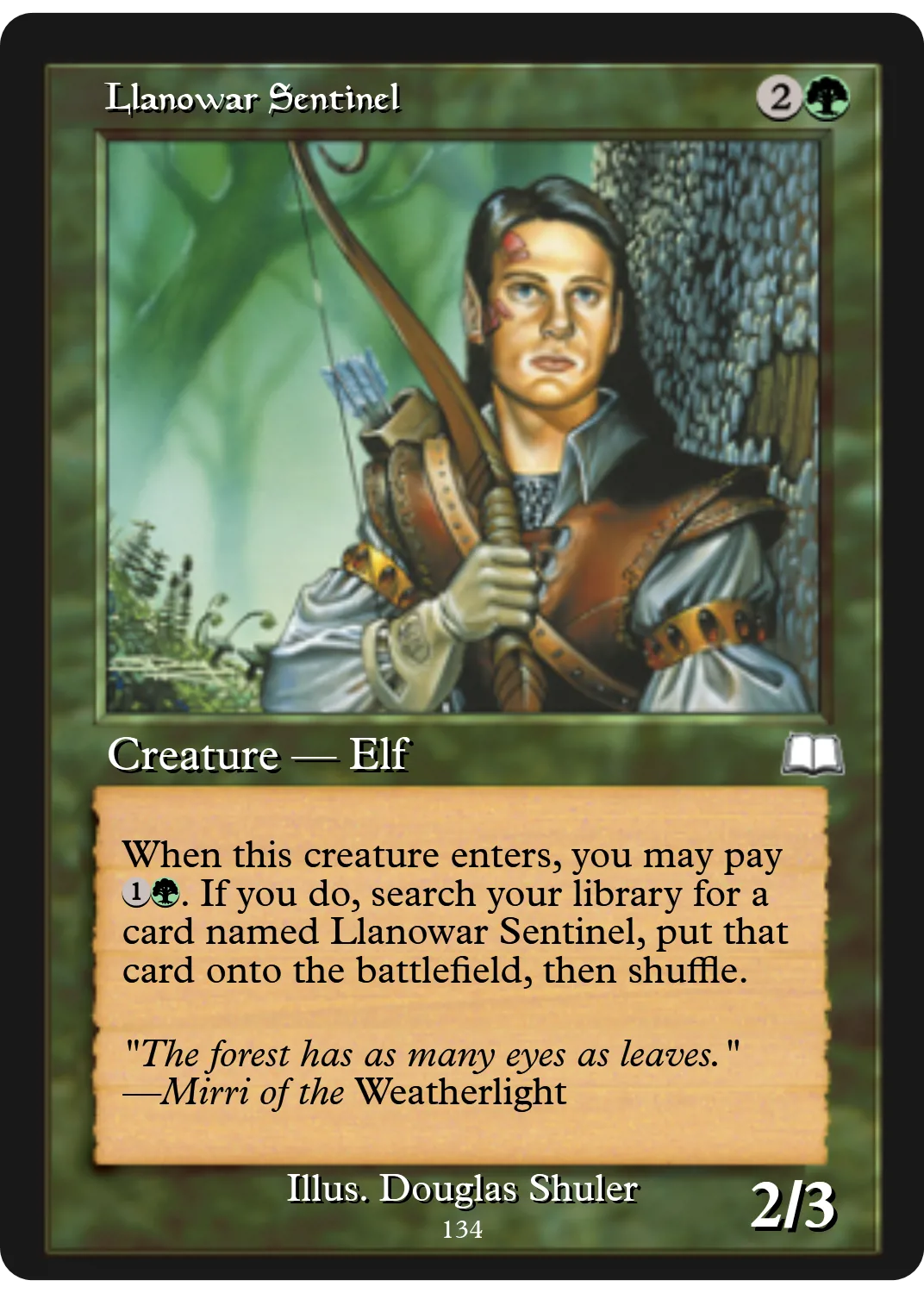 Llanowar Sentinel