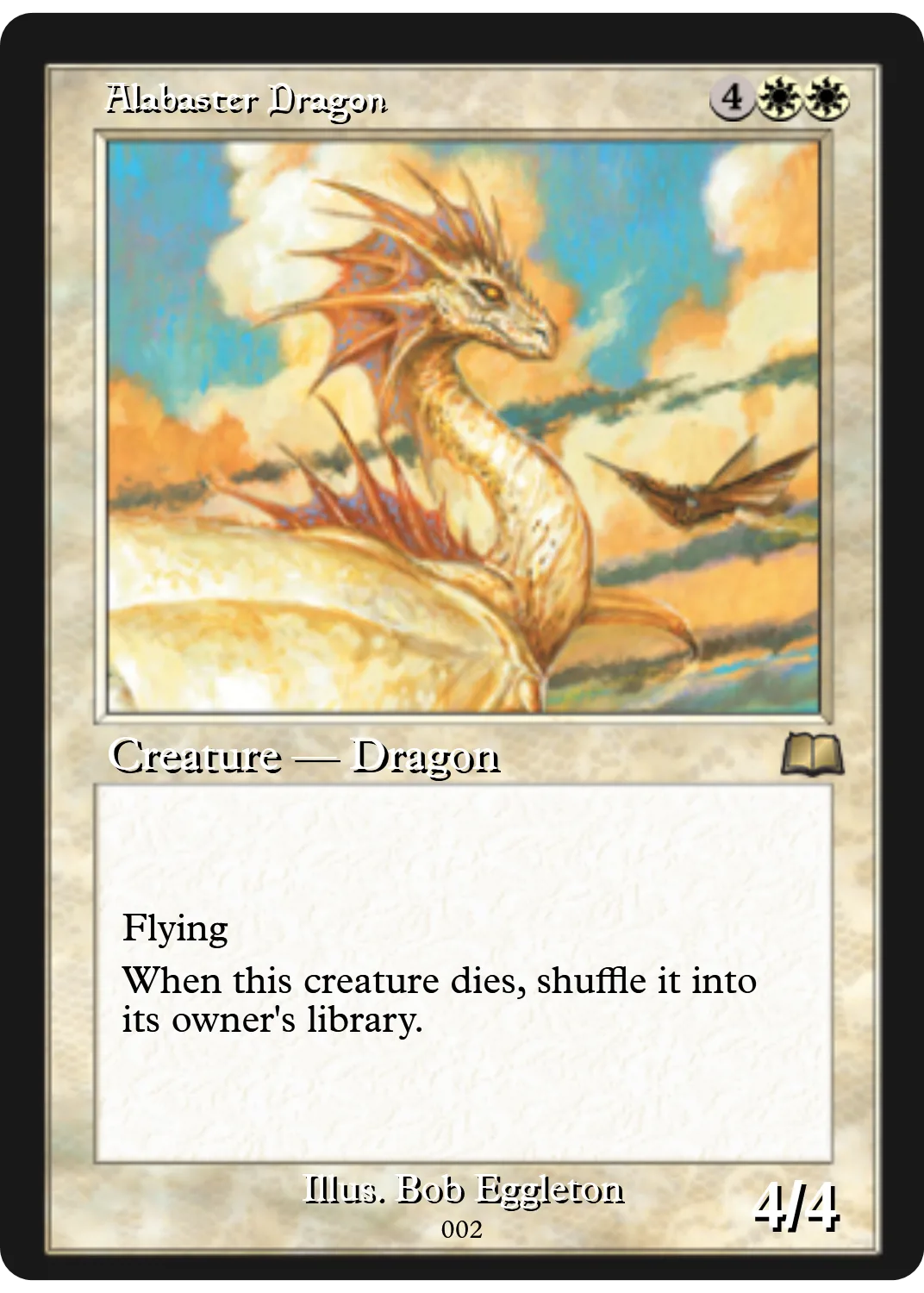 Alabaster Dragon