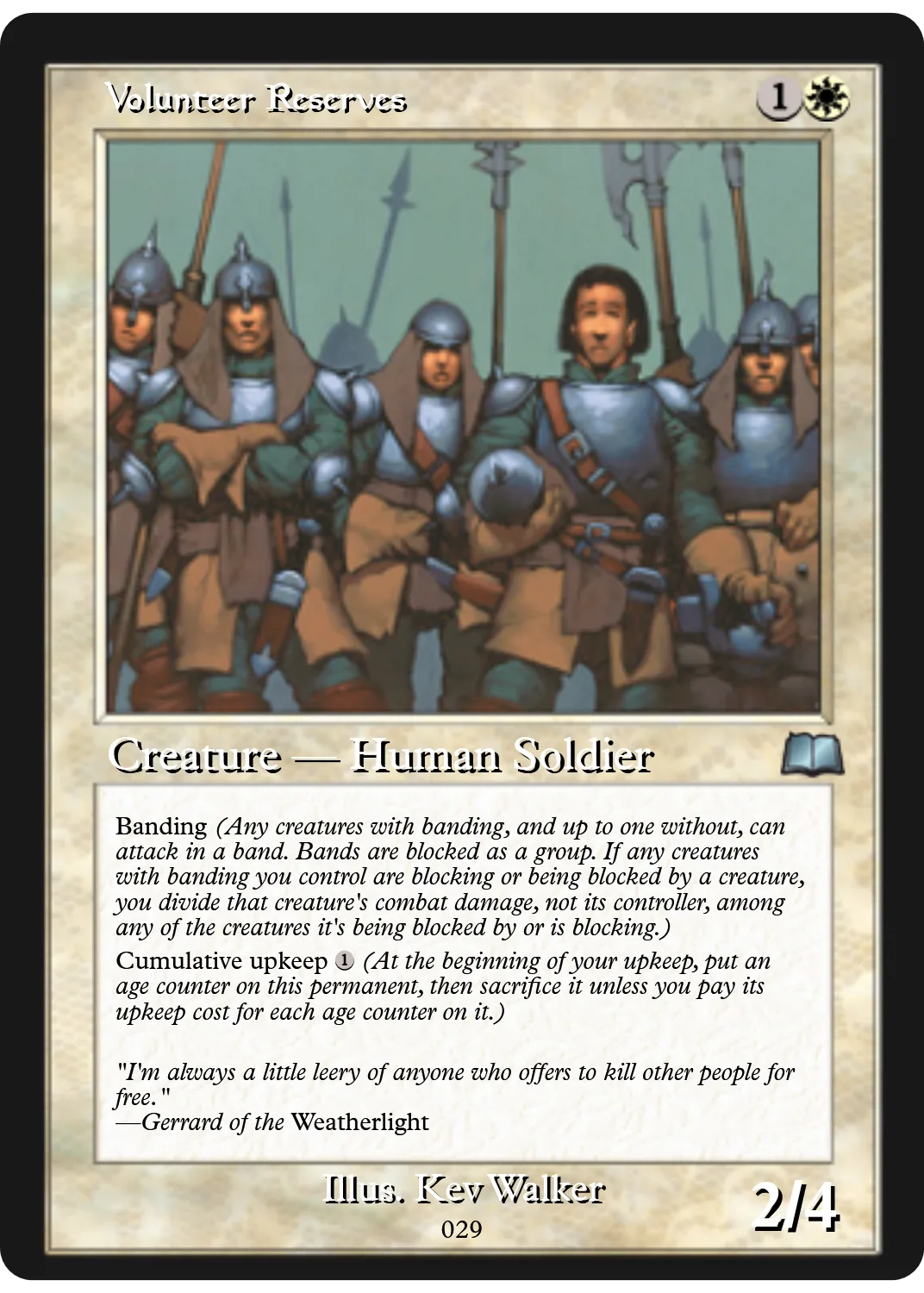 Volunteer Reserves