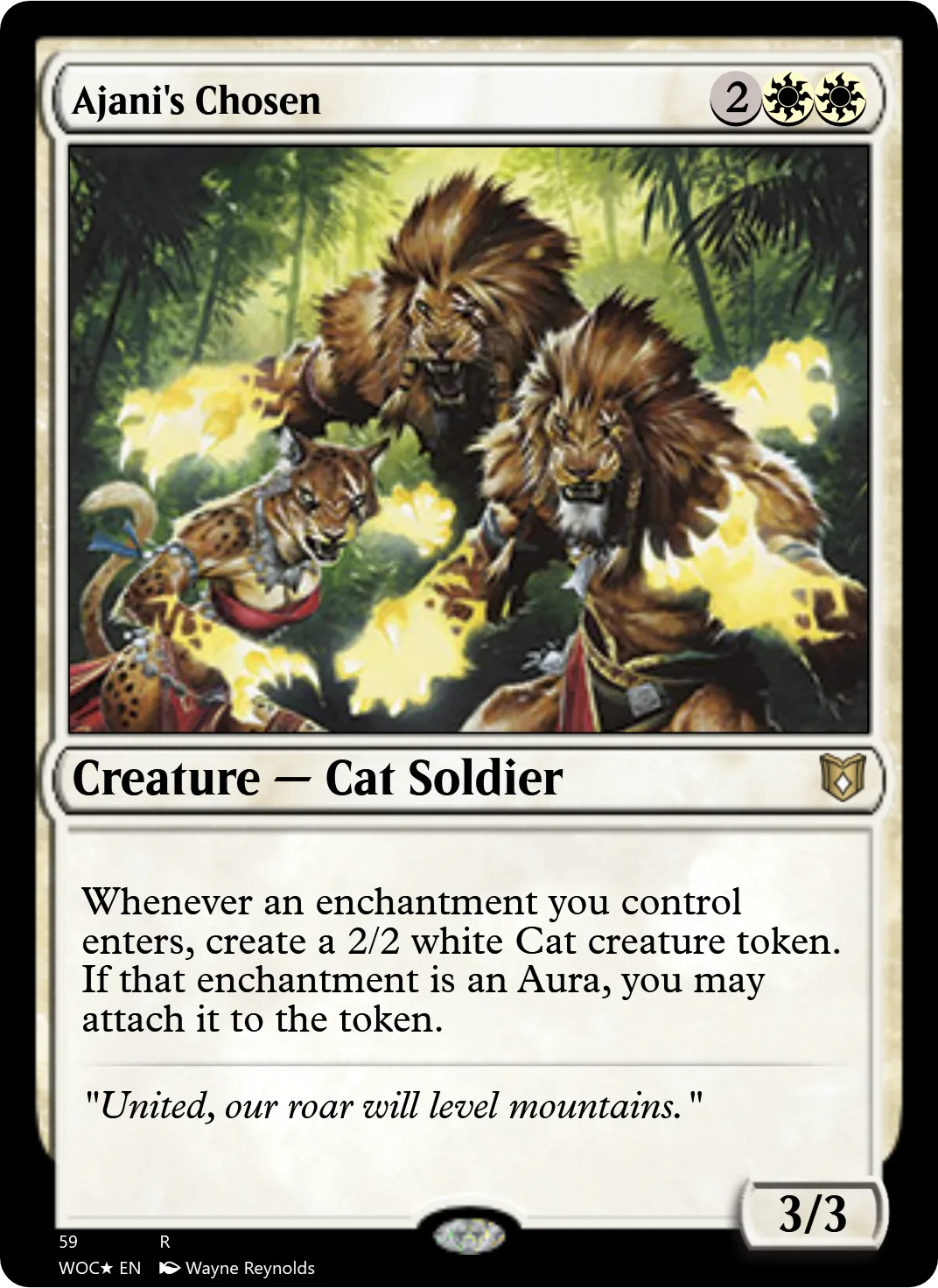 Ajani's Chosen