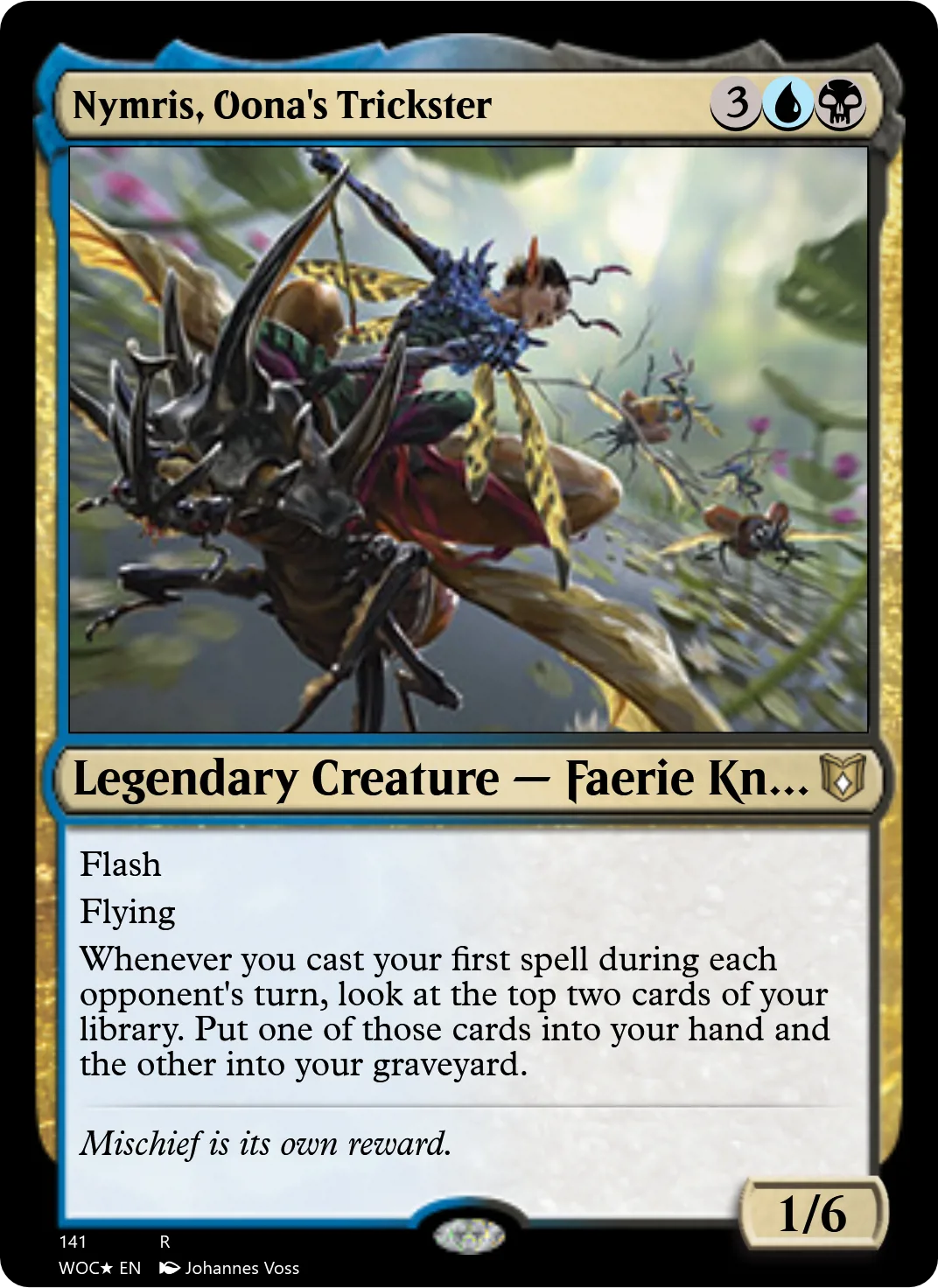 Nymris, Oona's Trickster