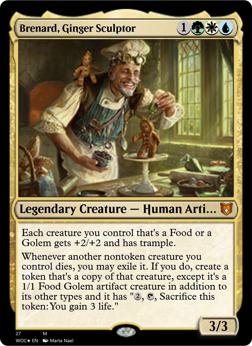 Brenard, Ginger Sculptor