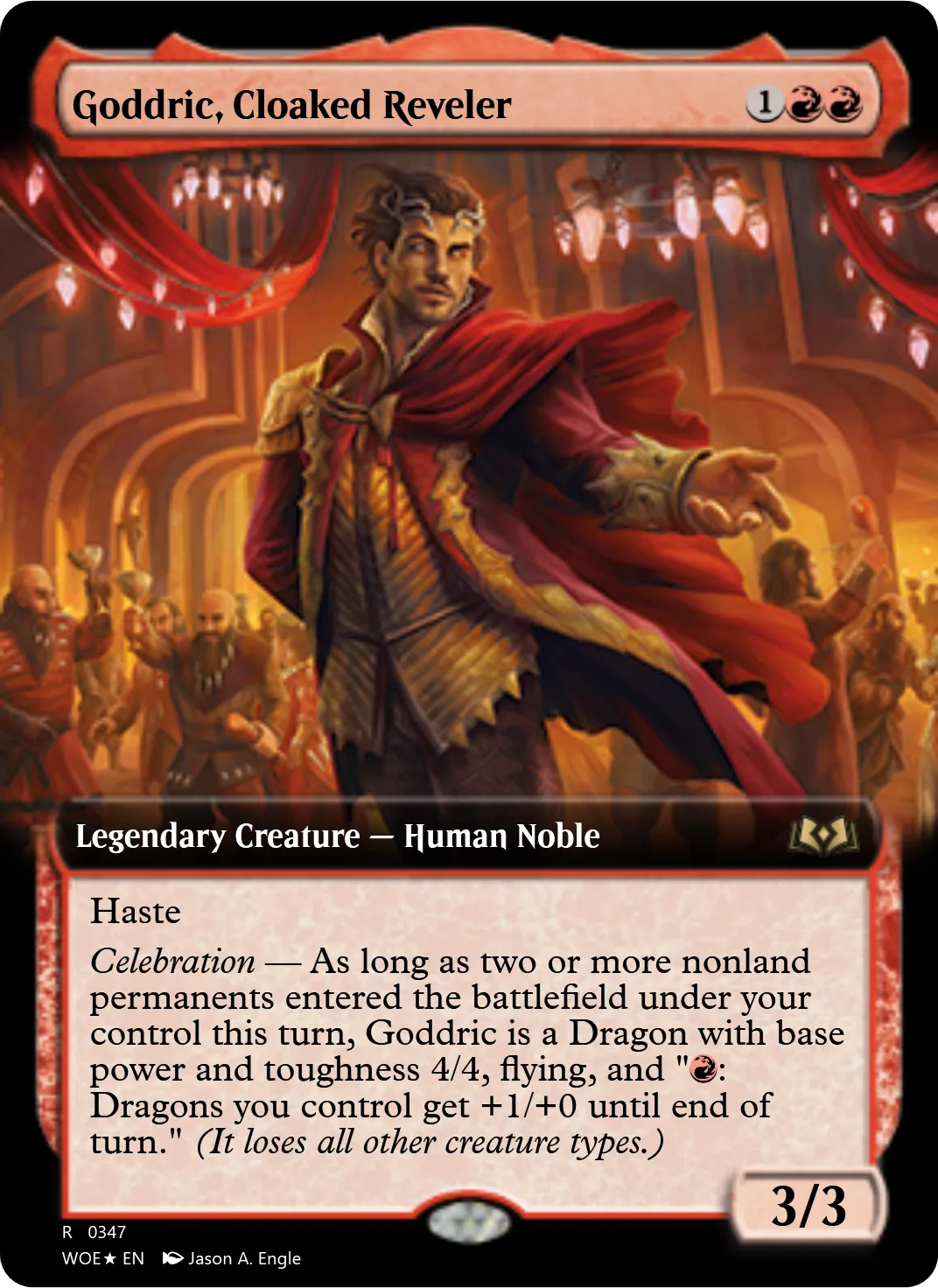 Goddric, Cloaked Reveler