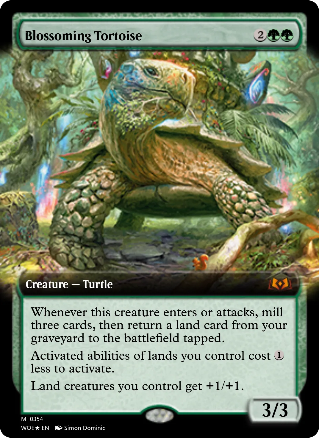 Blossoming Tortoise