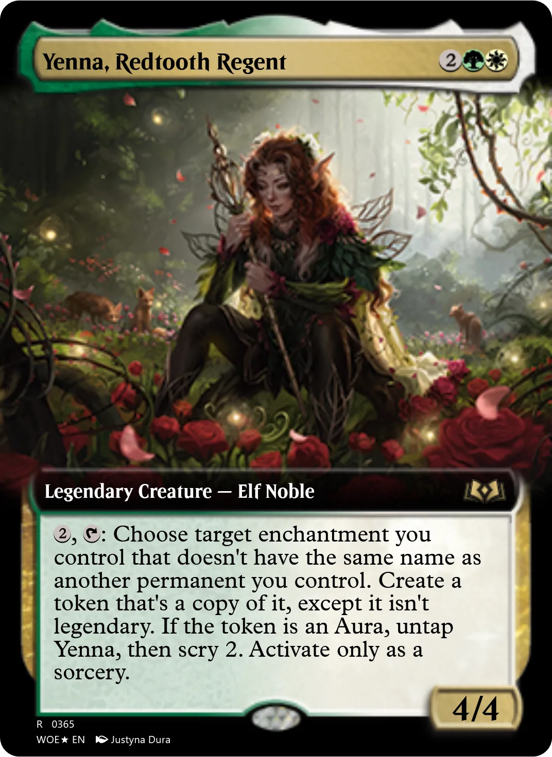 Yenna, Redtooth Regent