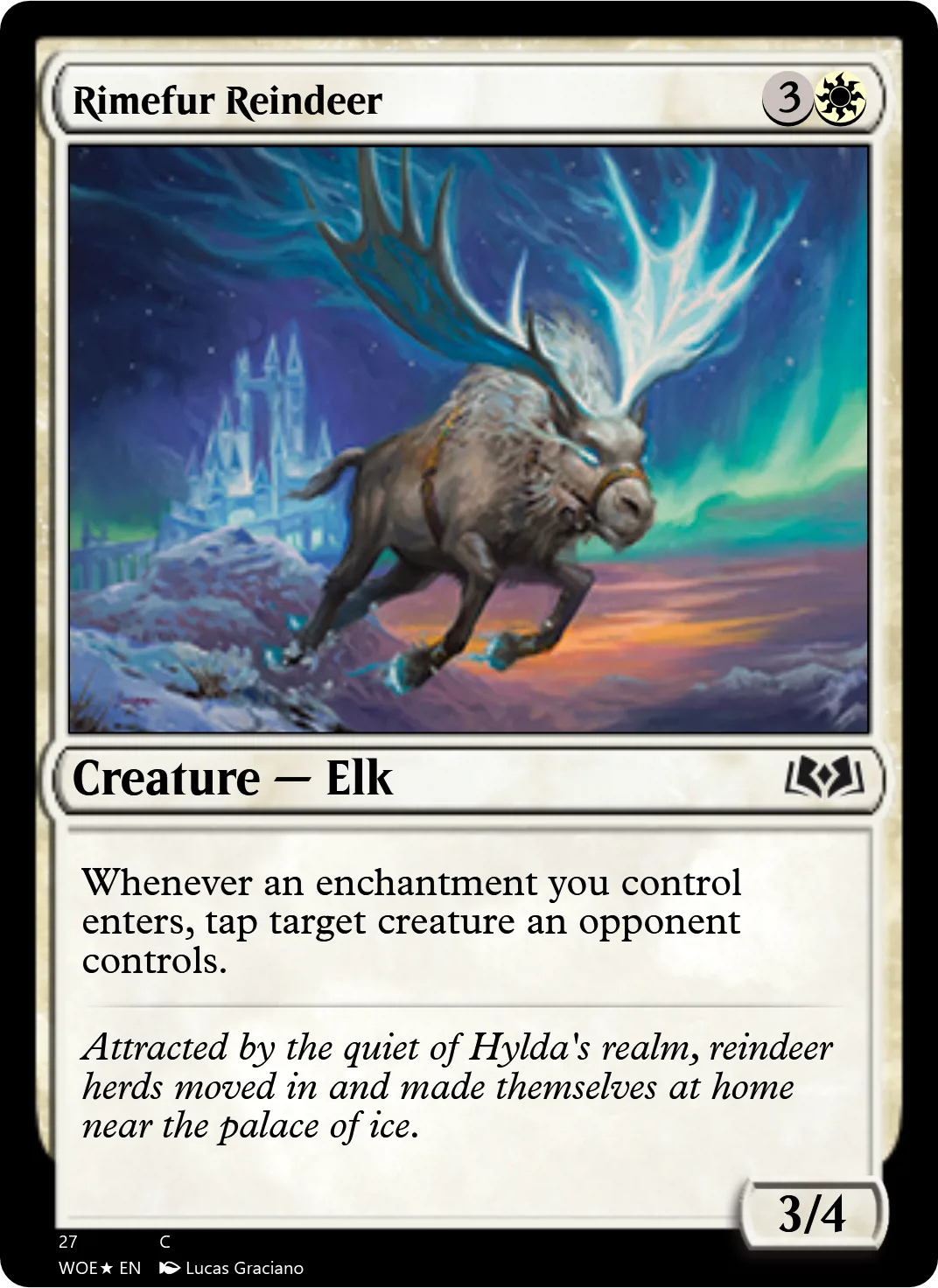 Rimefur Reindeer
