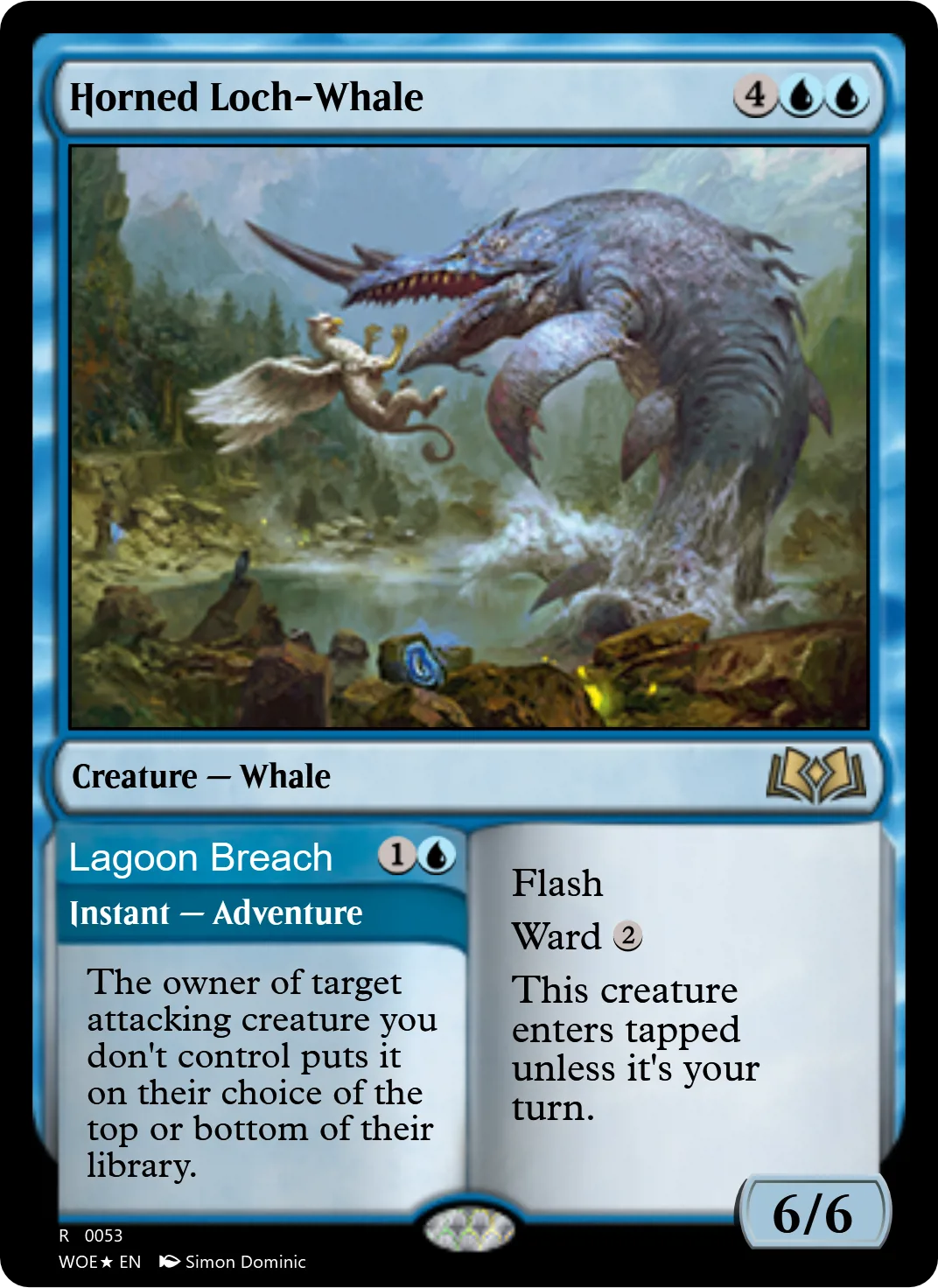Horned Loch-Whale