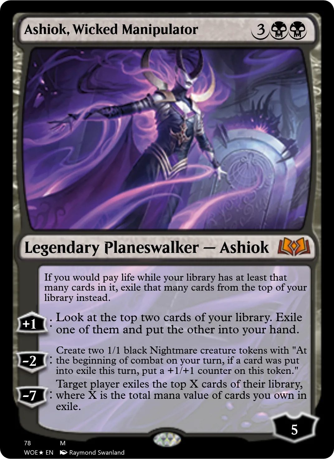 Ashiok, Wicked Manipulator