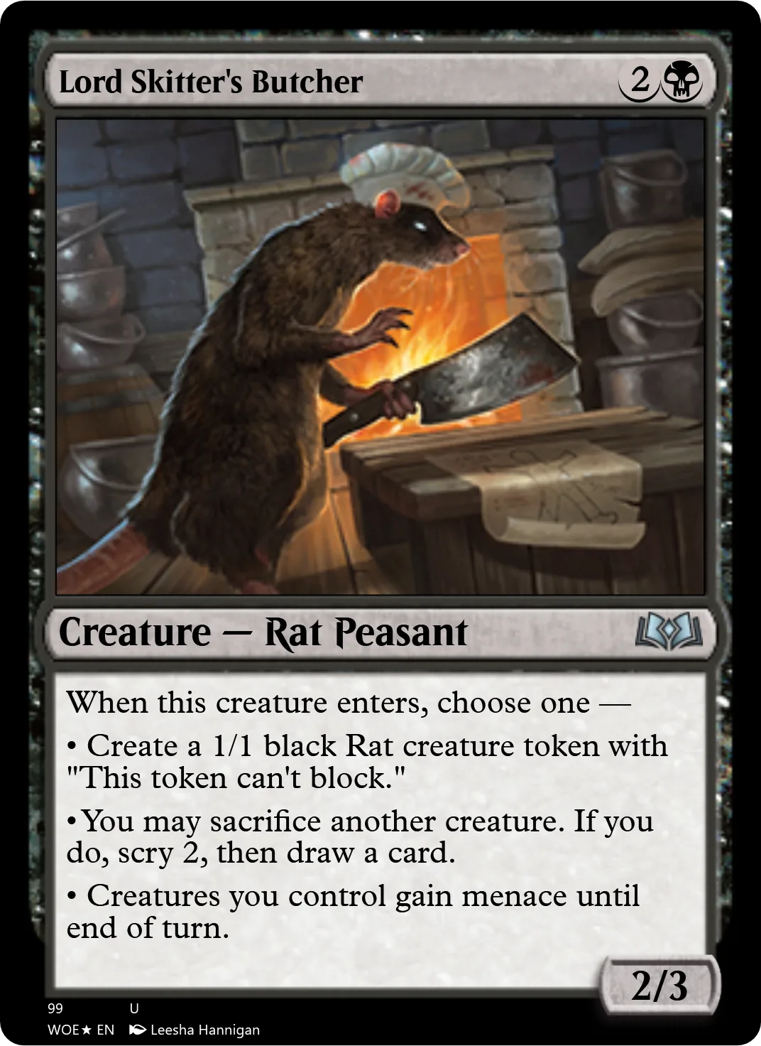 Lord Skitter's Butcher