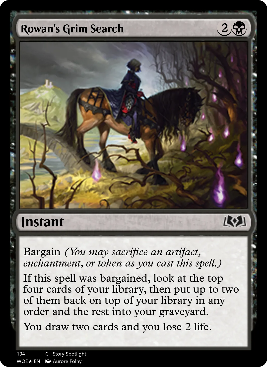 Rowan's Grim Search