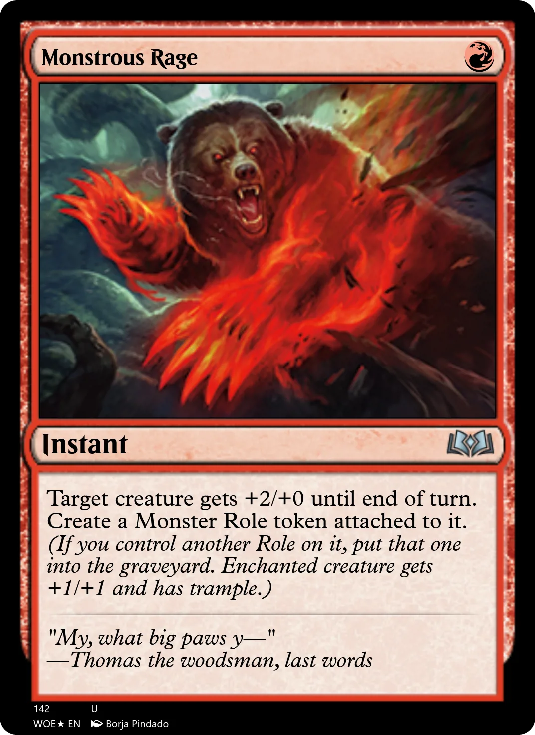 Monstrous Rage