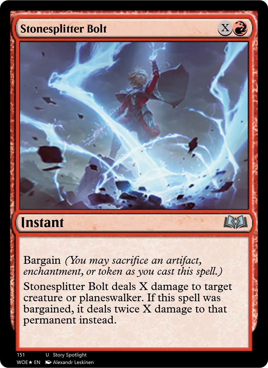 Stonesplitter Bolt