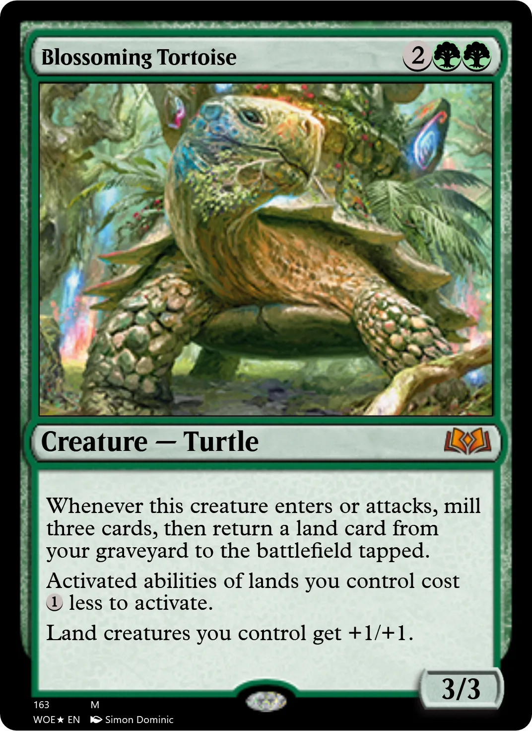 Blossoming Tortoise