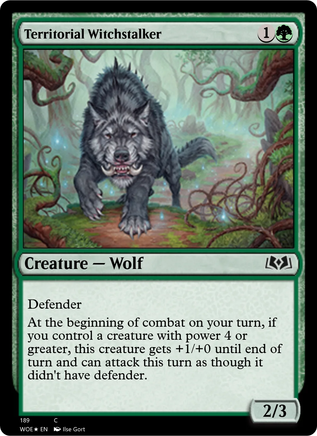 Territorial Witchstalker