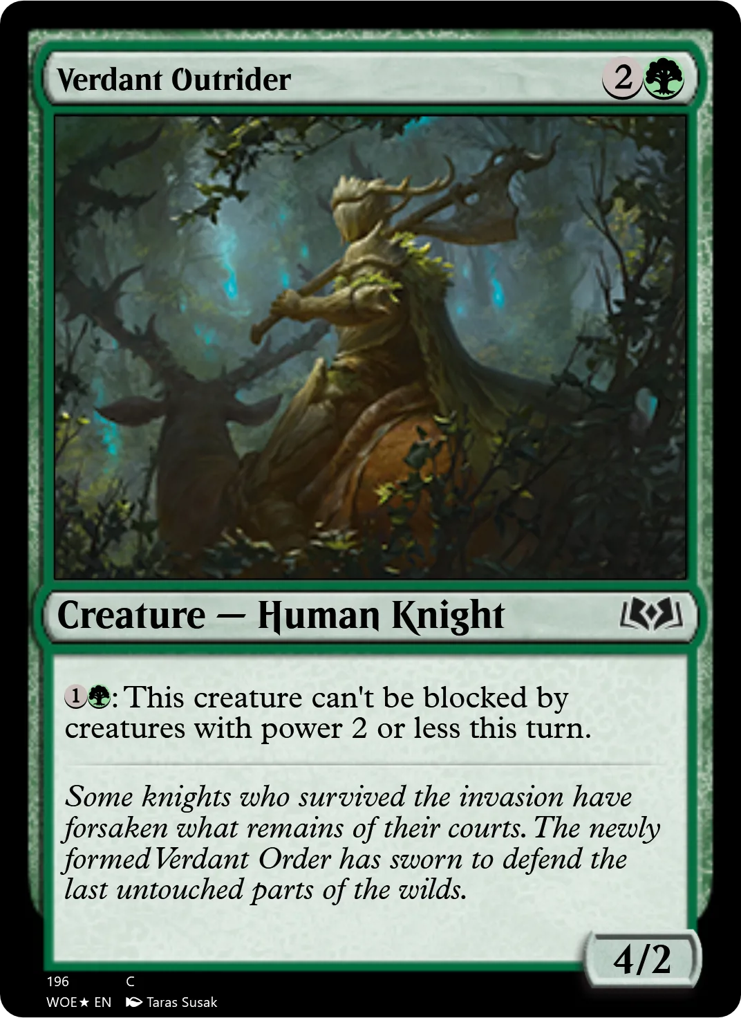 Verdant Outrider
