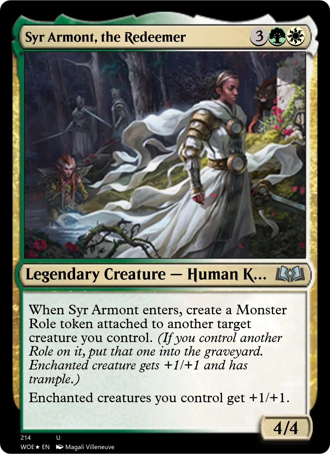 Syr Armont, the Redeemer