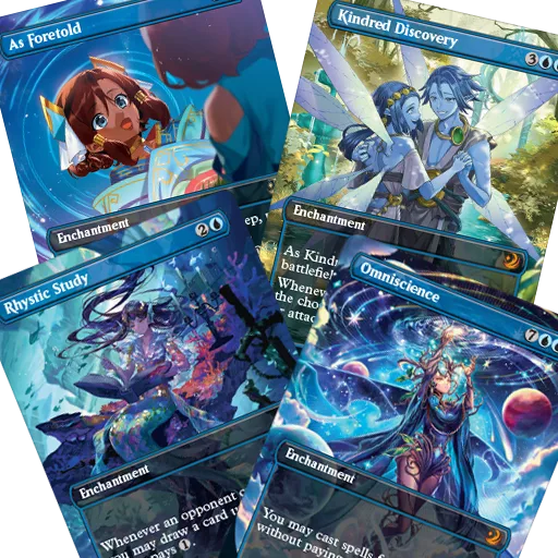 Anime Borderless Bundle Blue