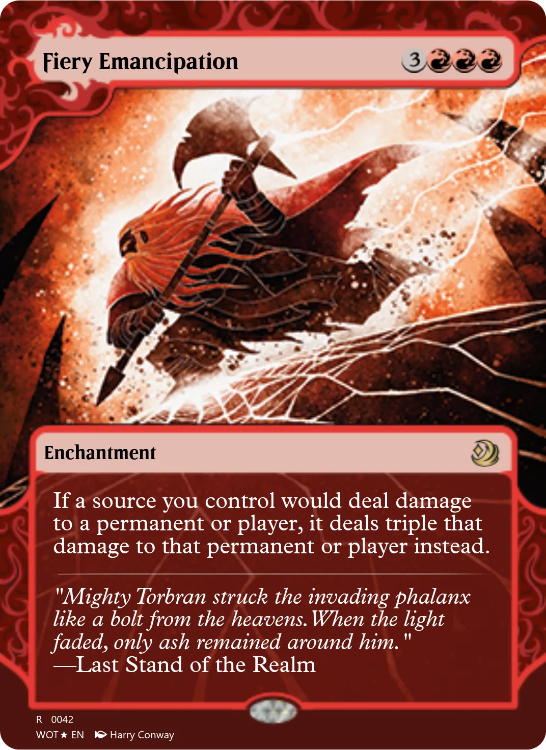 Fiery Emancipation
