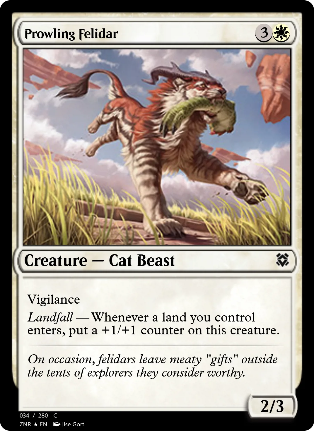 Prowling Felidar