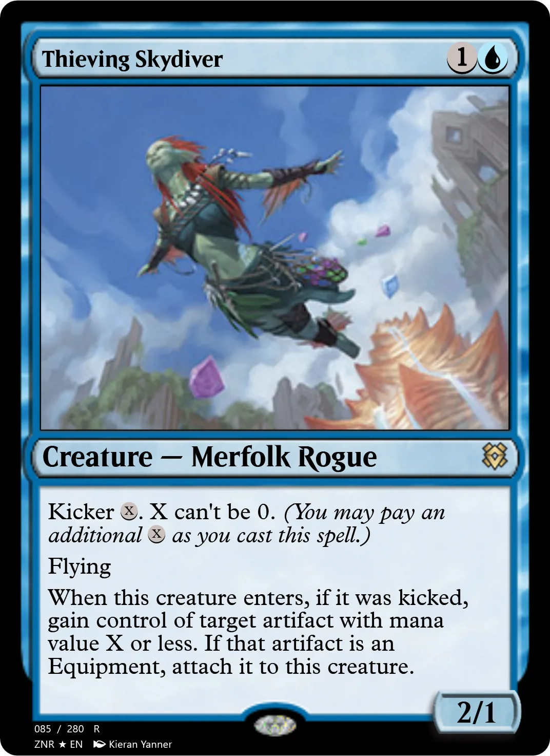 Thieving Skydiver