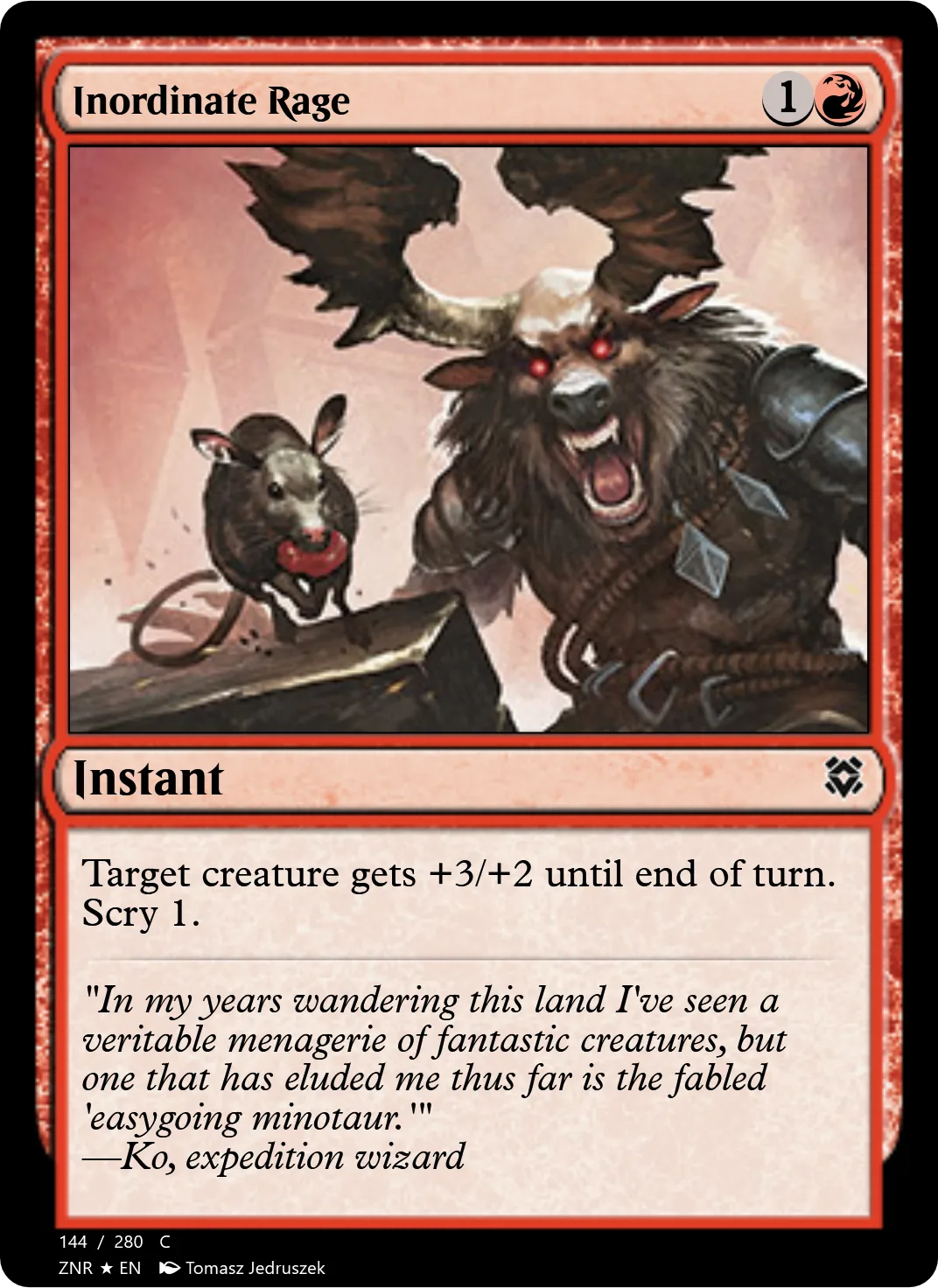 Inordinate Rage