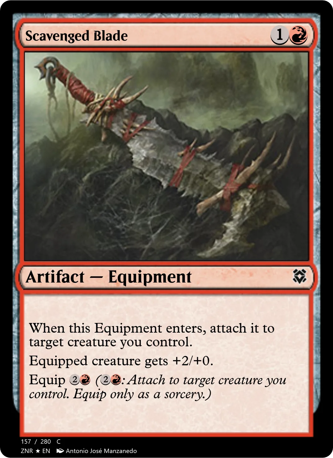 Scavenged Blade