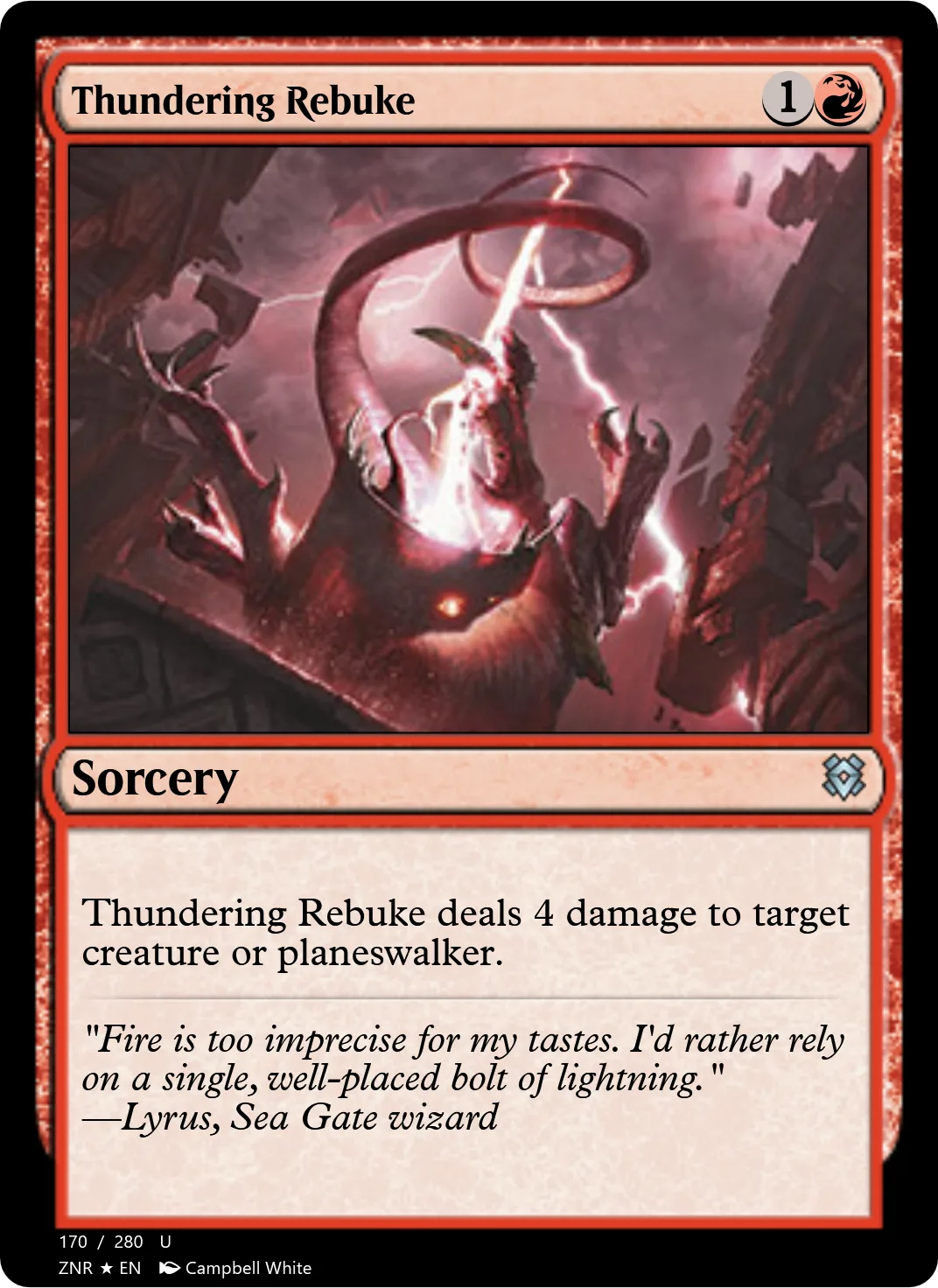 Thundering Rebuke
