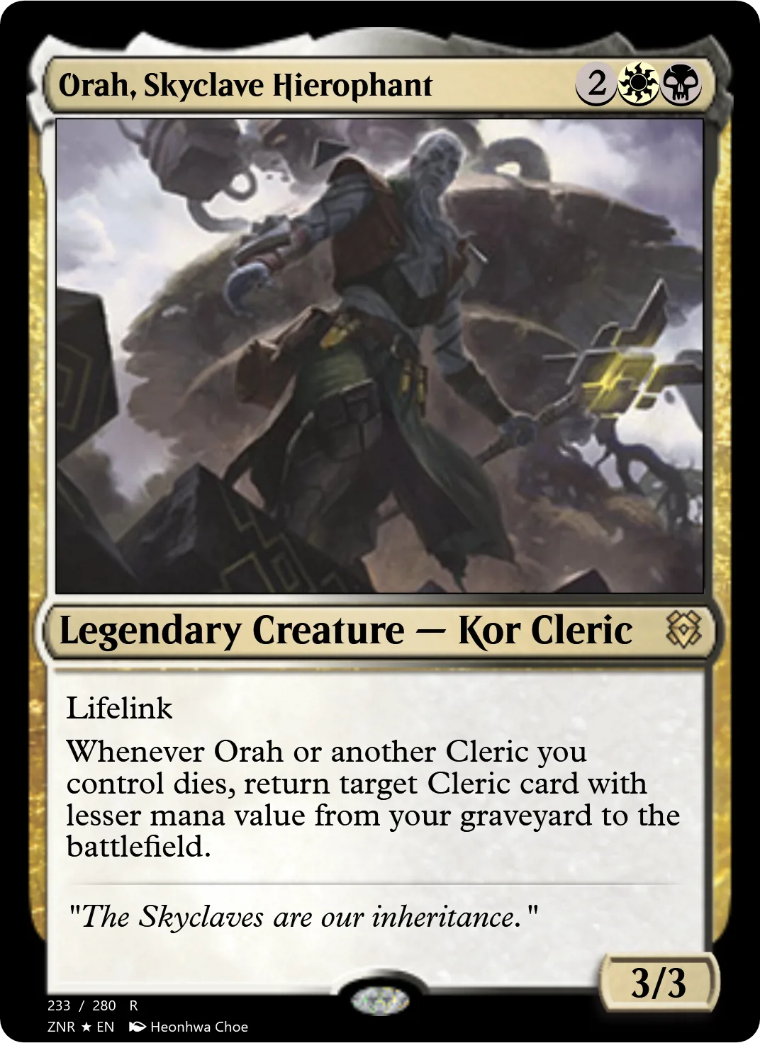 Orah, Skyclave Hierophant