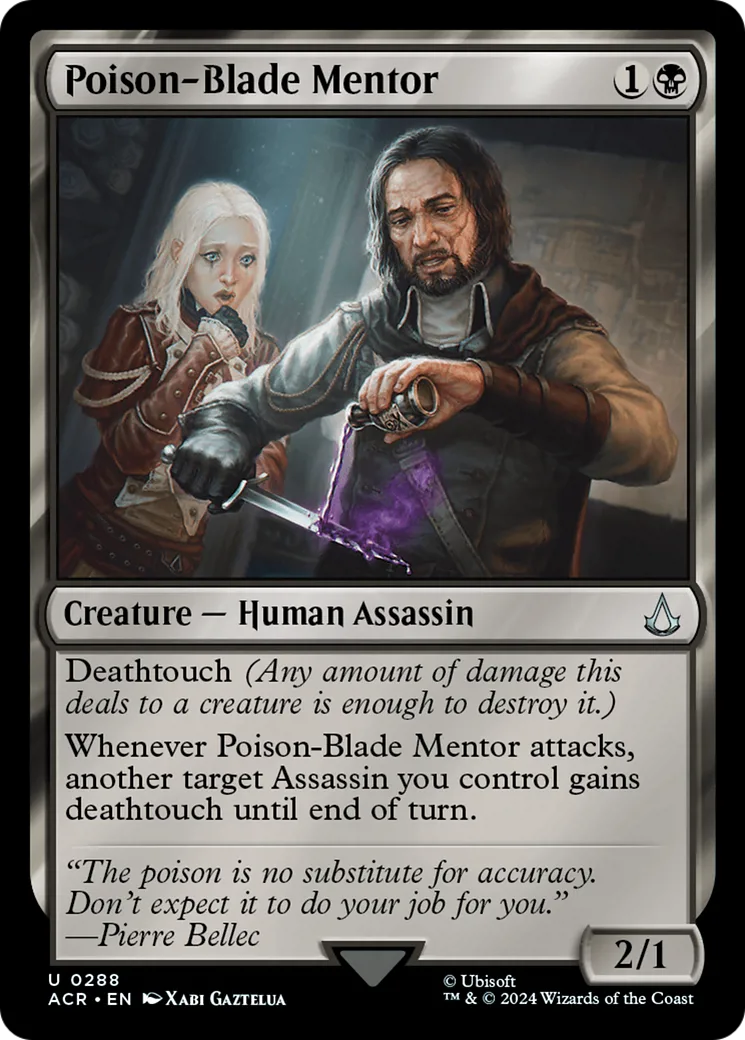 Poison-Blade Mentor