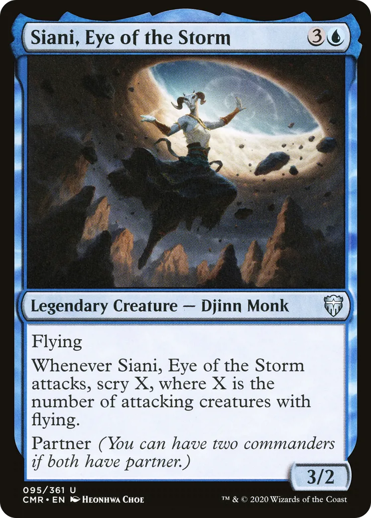 Siani, Eye of the Storm