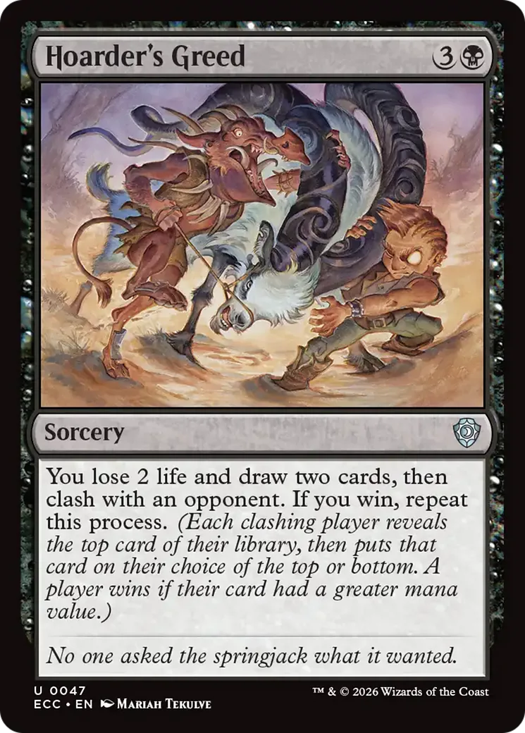 Hoarder's Greed