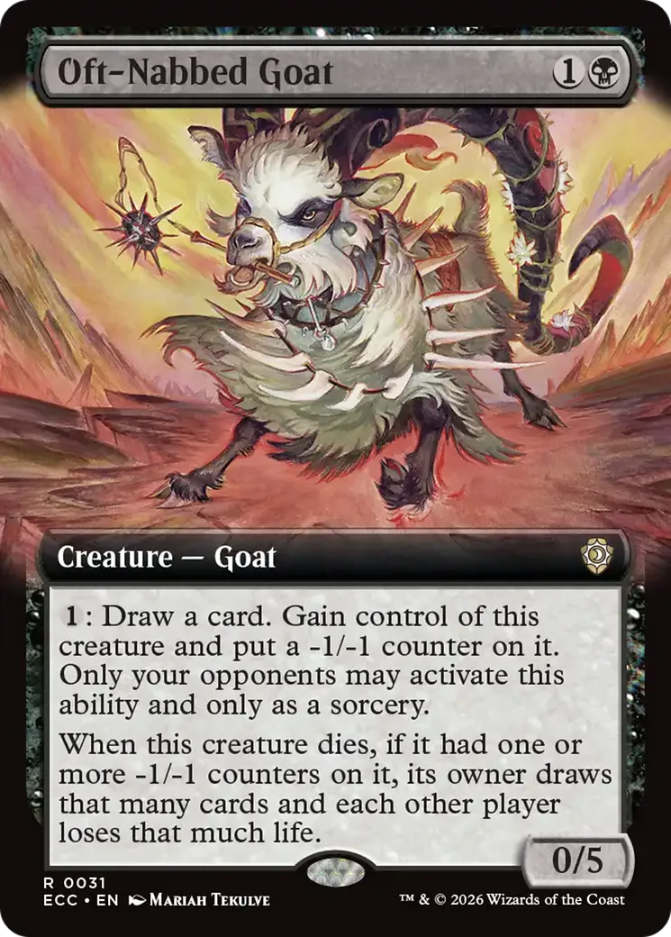 Oft-Nabbed Goat