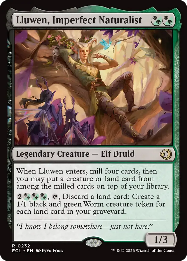 Lluwen, Imperfect Naturalist