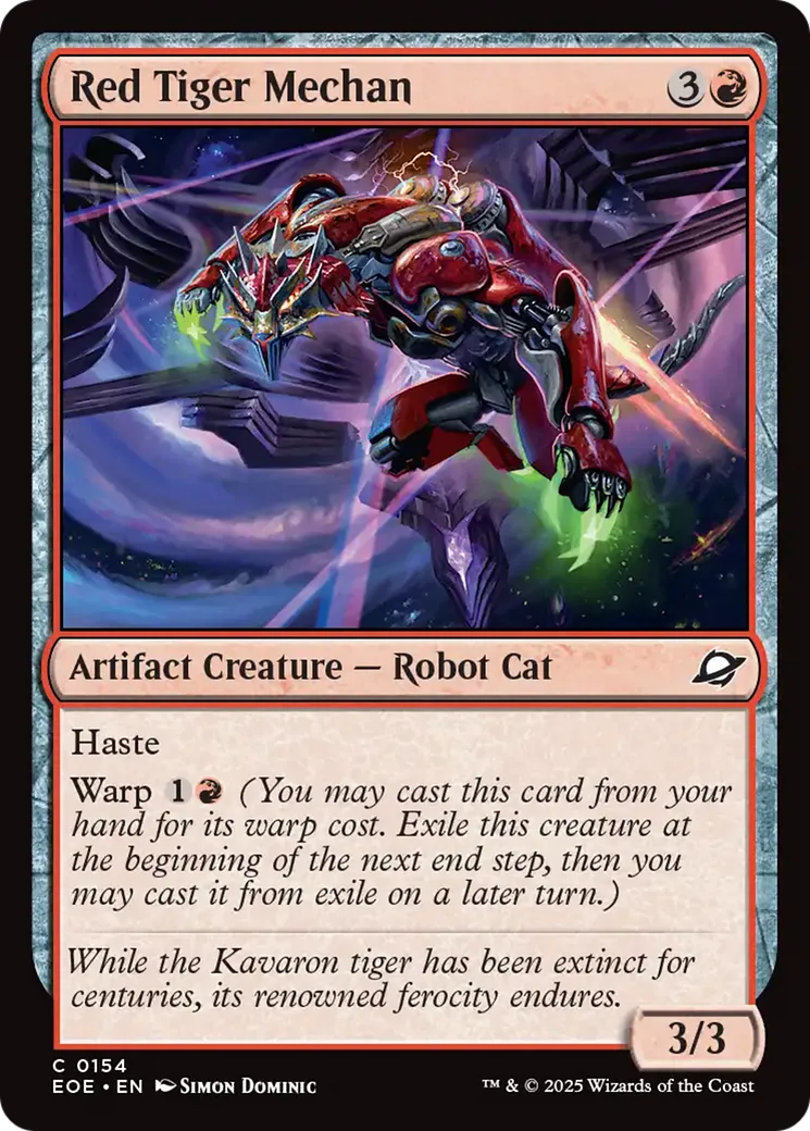 Red Tiger Mechan