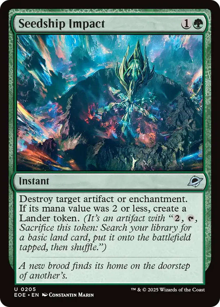Seedship Impact