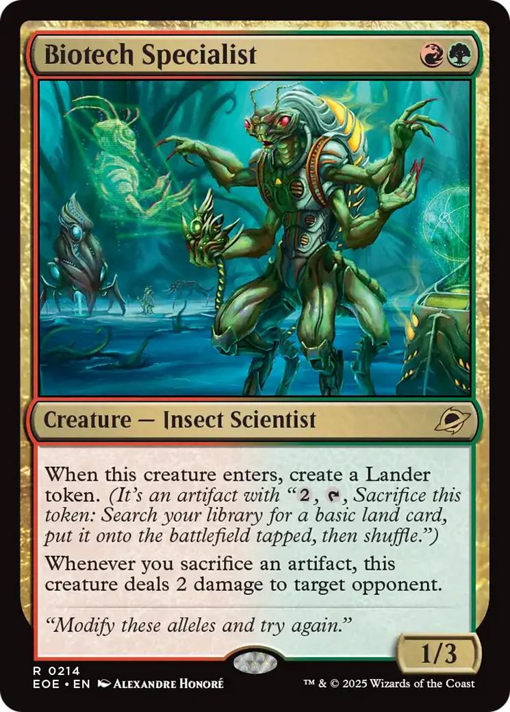 Biotech Specialist