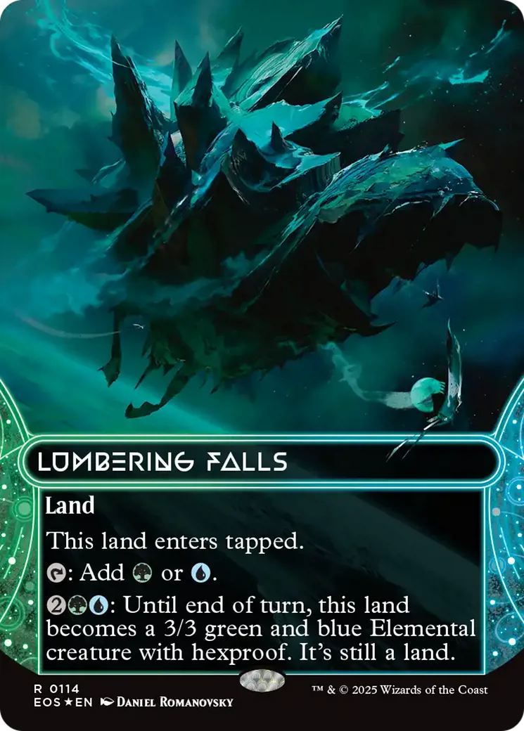 Lumbering Falls