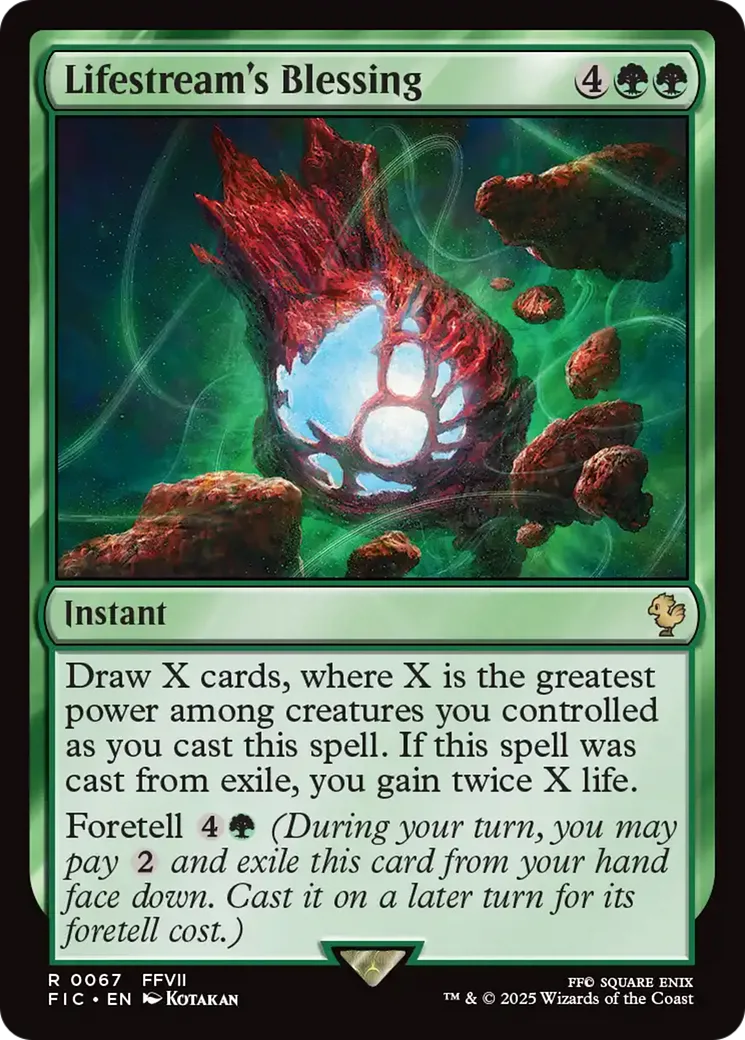 Lifestream's Blessing