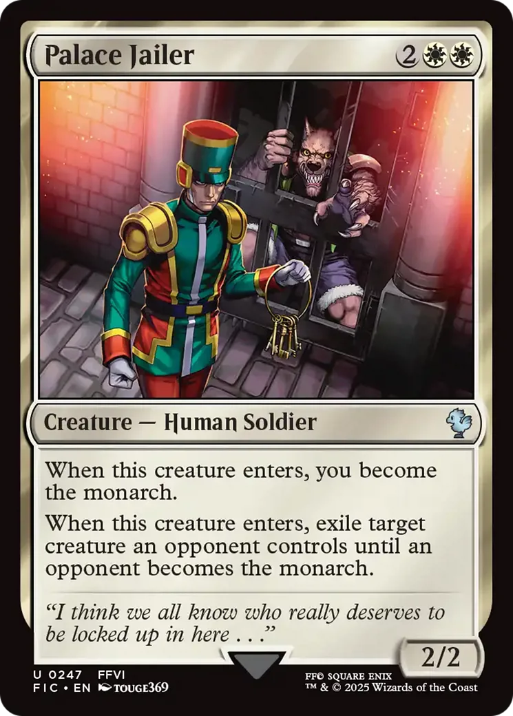 Palace Jailer