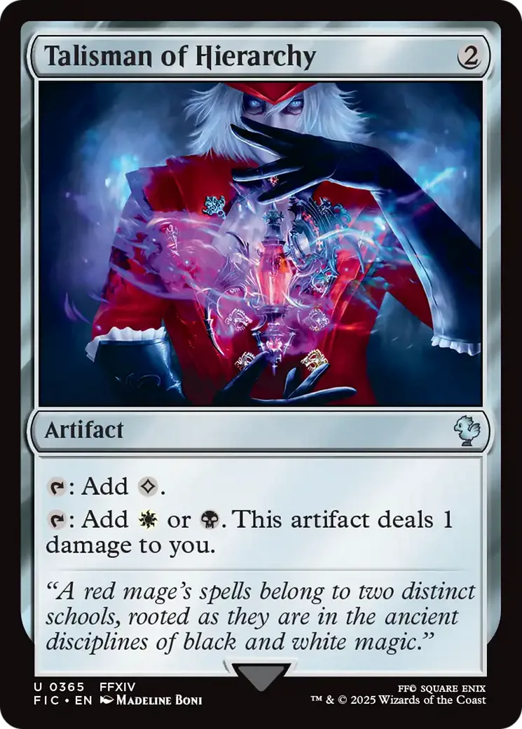 Talisman of Hierarchy