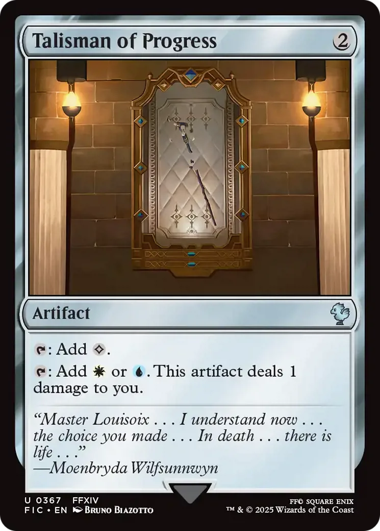 Talisman of Progress