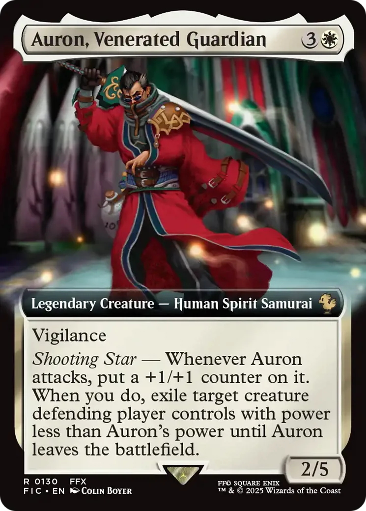 Auron, Venerated Guardian