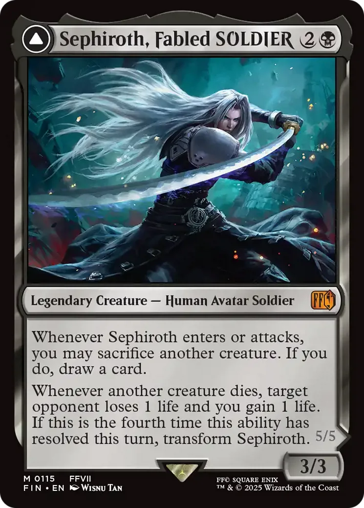 Sephiroth, Fabled SOLDIER