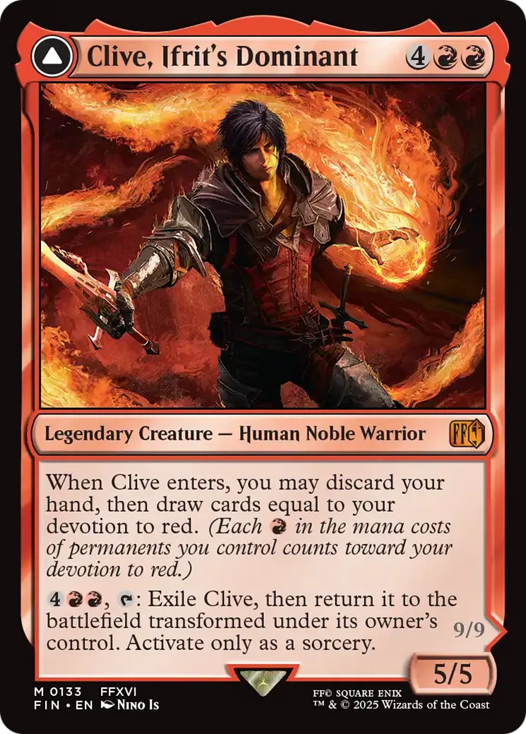 Clive, Ifrit's Dominant