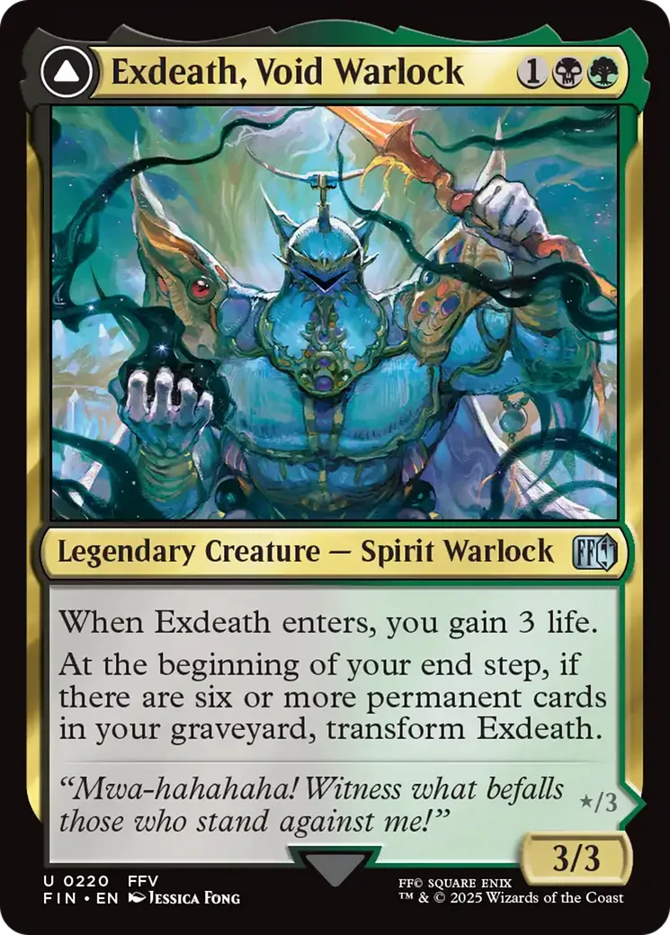 Exdeath, Void Warlock
