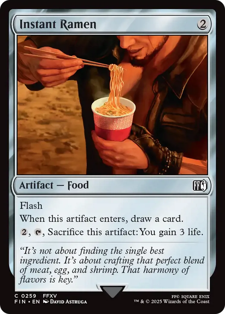 Instant Ramen